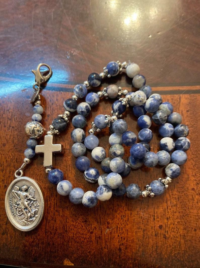 Rosary Bracelets Five Decade Rosary with Marker Clasp
